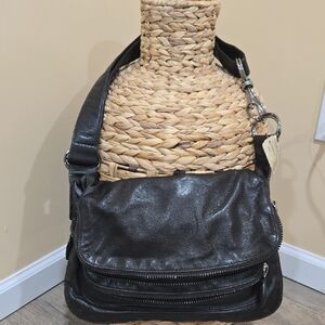 NWT! Donna Karan Brown Leather Bag